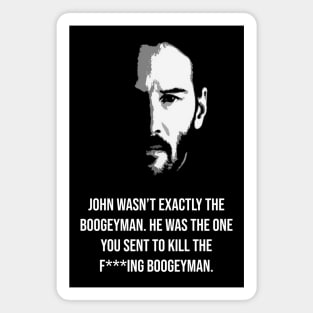 John Wick Quotes Magnet